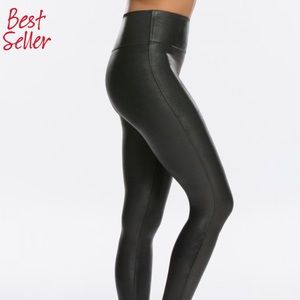 Spanx faux leather leggings